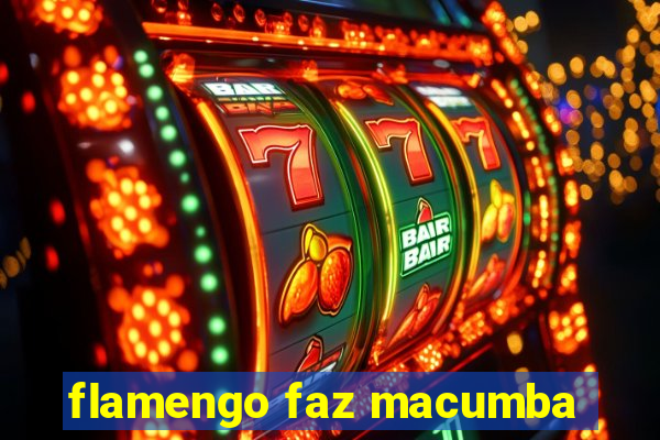 flamengo faz macumba